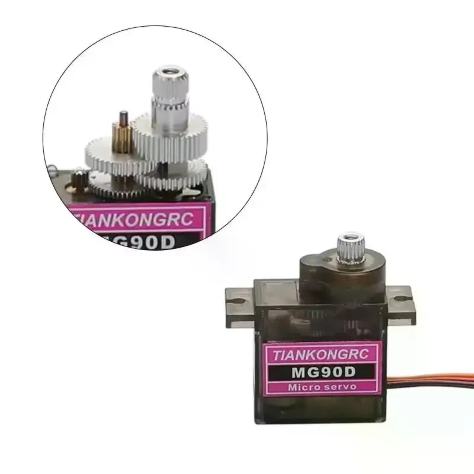 Rc Helicopter Servo - Сервопривод MG90D 9г с металлическим редуктором,