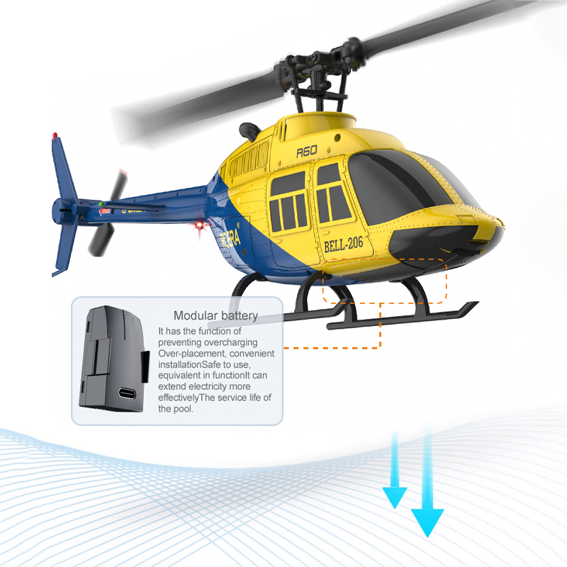 A60 RC Вертолет 2,4G 6-Aixs Ги – обзор и цена Rc Helicopter Nitro