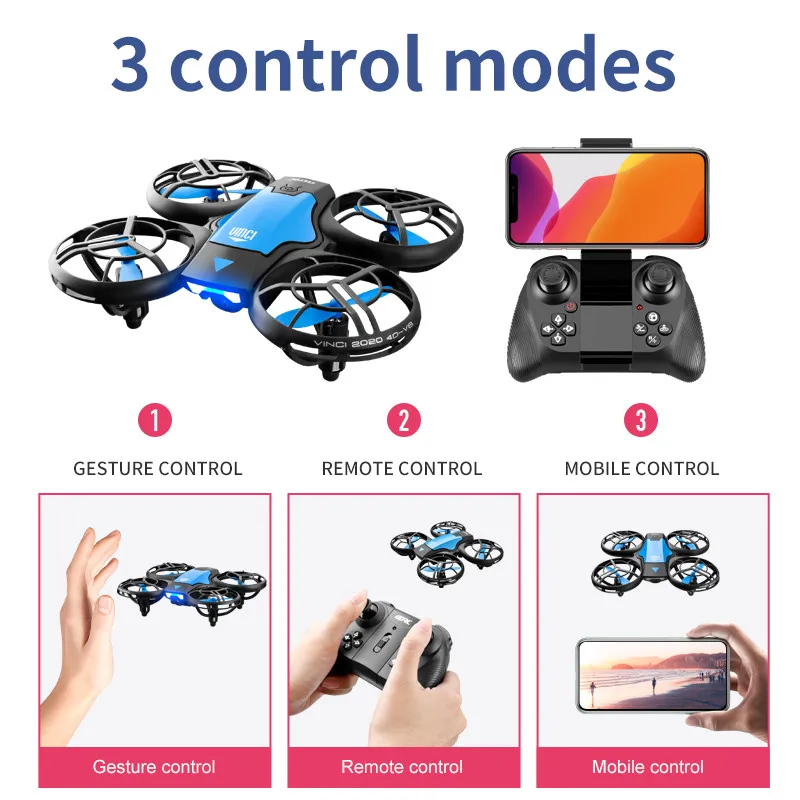 Новый мини-дрон V8 с камерой 4 – обзор и цена Rc Helicopter Electric